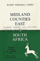 Midland Counties East South Africa 1969 memorabilia